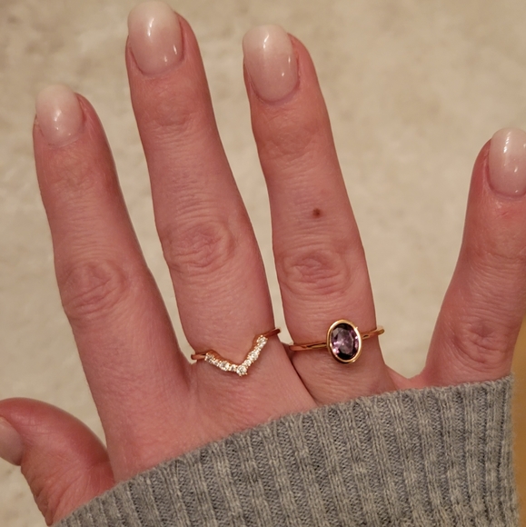 Two Rings Rose Gold - Picture 4 of 6